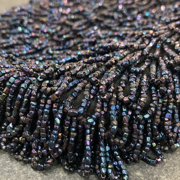 Vintage hand made beaded bag - Picture 6 of 6